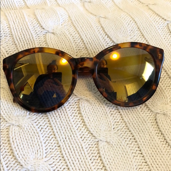 Alexander McQueen Accessories - Alexander McQueen Round Mirrored Sunglasses